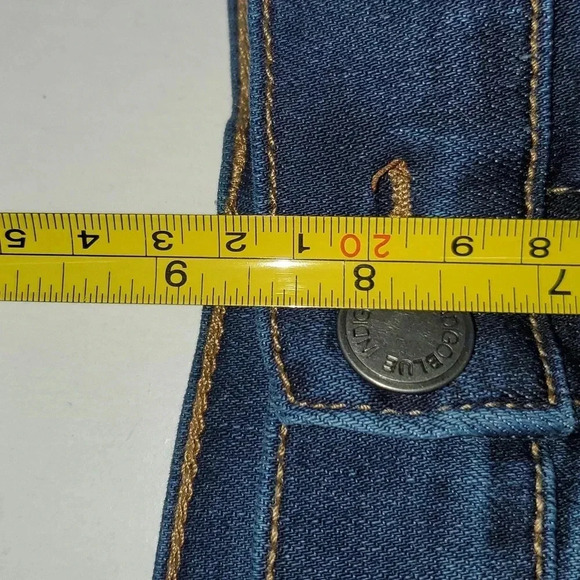 Indigo Blue Maternity Crop Jeans Size XL NWT - Picture 12 of 12